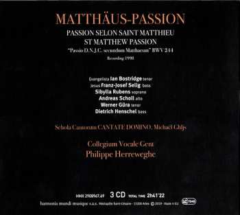 5CD/Caja Johann Sebastian Bach: Johannes-Passion • Matthäus-Passion