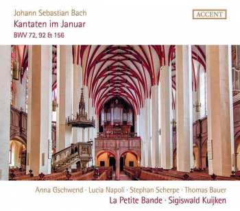 CD Johann Sebastian Bach: Kantaten Im Januar BWV 72, 92 & 156