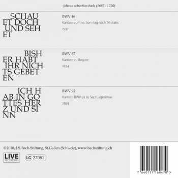 CD Johann Sebastian Bach: Kantaten N° 34