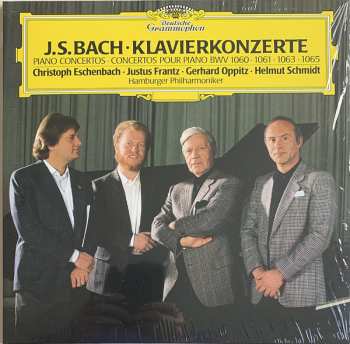 LP Johann Sebastian Bach: Klavierkonzerte = Piano Concertos = Concertos Pour Piano BWV 1060 • 1061 • 1063 • 1065