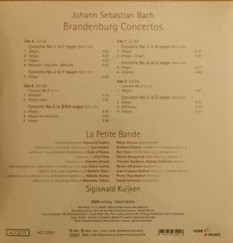 2LP Johann Sebastian Bach: Brandenburg Concertos