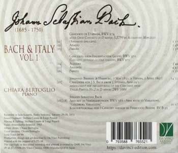 CD Johann Sebastian Bach: Bach & Italy Vol. 1