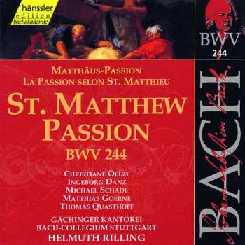 Album Johann Sebastian Bach: Matthäus-Passion