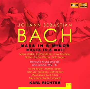CD Johann Sebastian Bach: Messe H-moll Bwv 232