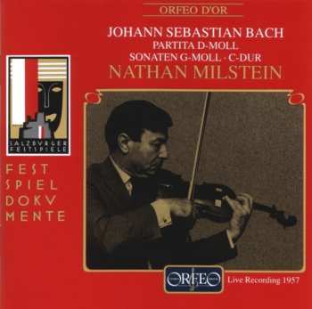 Album Johann Sebastian Bach: Partita D-Moll /Sonaten G-Moll . C-Dur