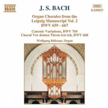 Album Johann Sebastian Bach: Organ Chorales From The Leipzig Manuscript, Vol. 2