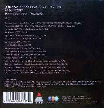16CD/Caja Johann Sebastian Bach: Organ Works