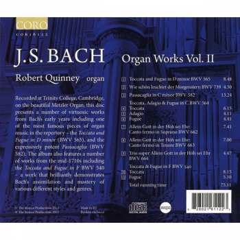 CD Johann Sebastian Bach: Organ Works Vol. II
