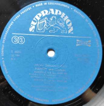 4LP/Caja Johann Sebastian Bach: Partity Pro Cemballo