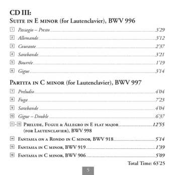 3CD Johann Sebastian Bach: Clavier-Übung II & II / French Overture, BWV 831 / Italian Concerto, BWV 971 / Four Duets, BWV 802-805