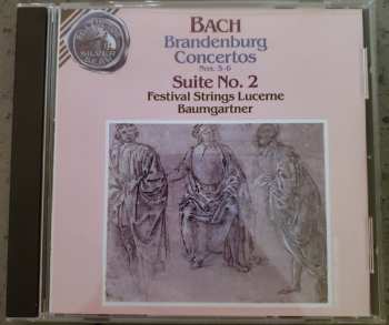 CD Johann Sebastian Bach: Brandenburg Concertos Nos. 5-6 / Suite No. 2 