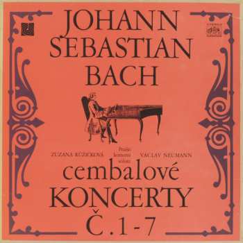 3LP/Caja Johann Sebastian Bach: Cembalové Koncerty Č. 1-7 (2xLP + BOX + BOOKLET)