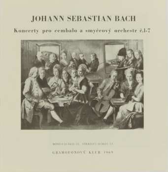 3LP/Caja Johann Sebastian Bach: Cembalové Koncerty Č. 1-7 (2xLP + BOX + BOOKLET)