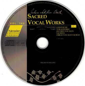 2CD Johann Sebastian Bach: Sacred Vocal Works (Magnificat BWV 243a, BWV 232, 34a, 69a, 120a, 197a)