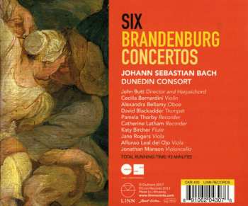 2CD Johann Sebastian Bach: Six Brandenburg Concertos