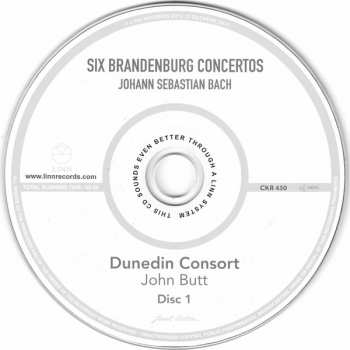 2CD Johann Sebastian Bach: Six Brandenburg Concertos