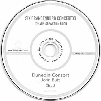 2CD Johann Sebastian Bach: Six Brandenburg Concertos