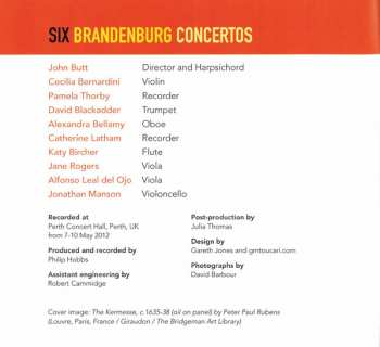 2CD Johann Sebastian Bach: Six Brandenburg Concertos