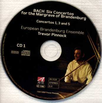 2CD Johann Sebastian Bach: Six Concertos For The Margrave Of Brandenburg