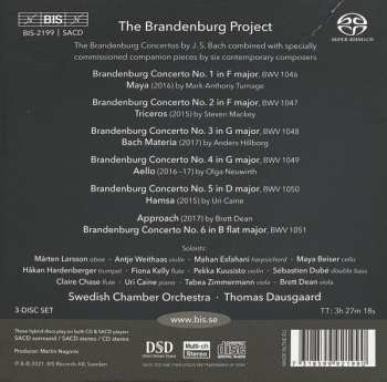 Caja/3SACD Johann Sebastian Bach: The Brandenburg Project