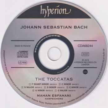 CD Johann Sebastian Bach: The Toccatas (BWV910-916)