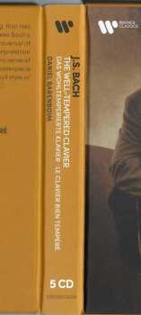 5CD/Caja Johann Sebastian Bach: The Well-Tempered Clavier = Das Wohltemperierte Clavier = Le Clavier Bien Tempéré