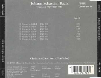 CD Johann Sebastian Bach: Toccaten BWV 910 - 916