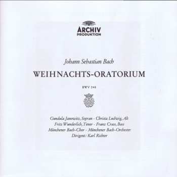 3LP/Caja Johann Sebastian Bach: Weihnachtsoratorium BWV 248