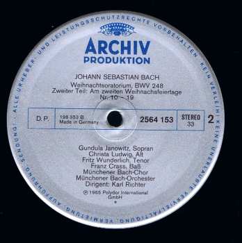 3LP/Caja Johann Sebastian Bach: Weihnachtsoratorium BWV 248