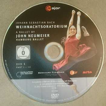 2DVD Johann Sebastian Bach: Weihnachtsoratorium (= Christmas Oratorio)
