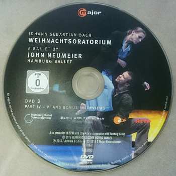 2DVD Johann Sebastian Bach: Weihnachtsoratorium (= Christmas Oratorio)