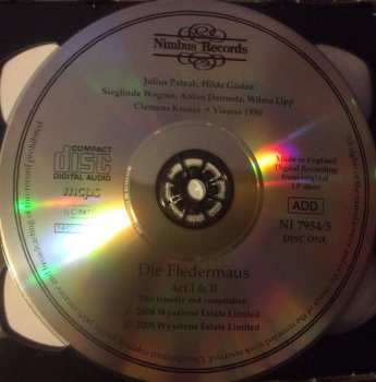2CD Wiener Philharmoniker: Die Fledermaus