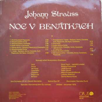 LP Johann Strauss Jr.: Noc V Benátkach