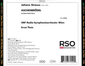 2CD Johann Strauss Jr.: Aschenbrödel (Complete Ballet)