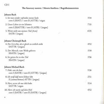 2CD/Caja Johann Christoph Bach: Bach Motetten
