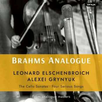 2LP Johannes Brahms: Cellosonaten Nr.1 & 2 (180g)