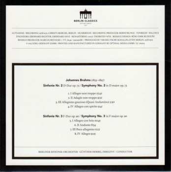 4CD/Caja Johannes Brahms: Complete Symphonies