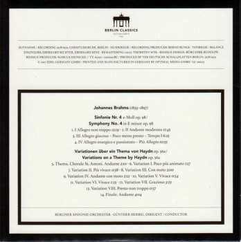4CD/Caja Johannes Brahms: Complete Symphonies