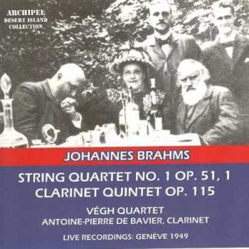 CD Johannes Brahms: Streichquartett Nr.1