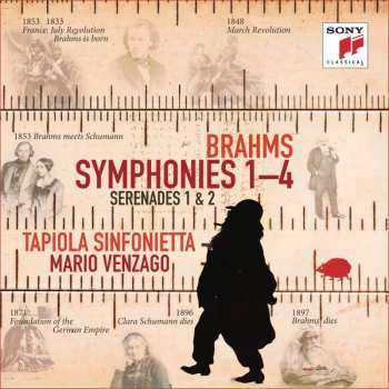 Álbum Johannes Brahms: Symphonies Nos. 1-4 / Serenades
