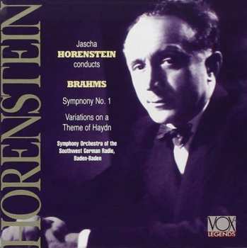 CD Johannes Brahms: Symphony No. 1 / Variations On A Theme Of Haydn