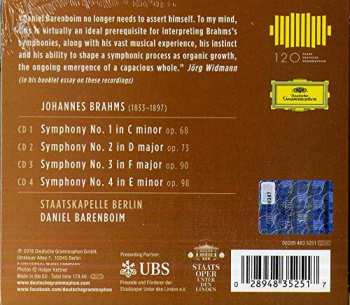 4CD/Caja Johannes Brahms: The Symphonies