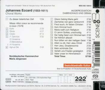 SACD Johannes Eccard: Choral Works