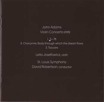 CD John Adams: Violin Concerto