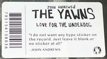LP John Andrews & The Yawns: Love For The Underdog