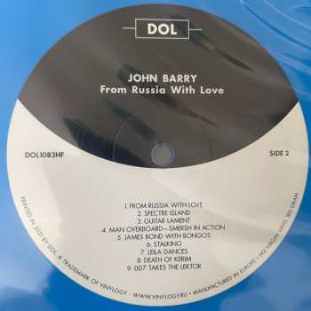 LP John Barry: From Russia With Love (Original Motion Picture Soundtrack) CLR