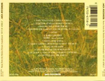 CD John Barry: Out Of Africa (Music From The Motion Picture Soundtrack)