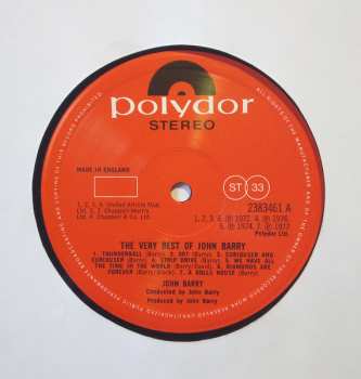LP John Barry: The Very Best Of John Barry