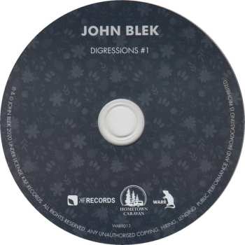 CD John Blek: Digressions #1: Live At Studiowz