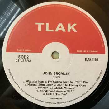 LP John Bromley: Sing